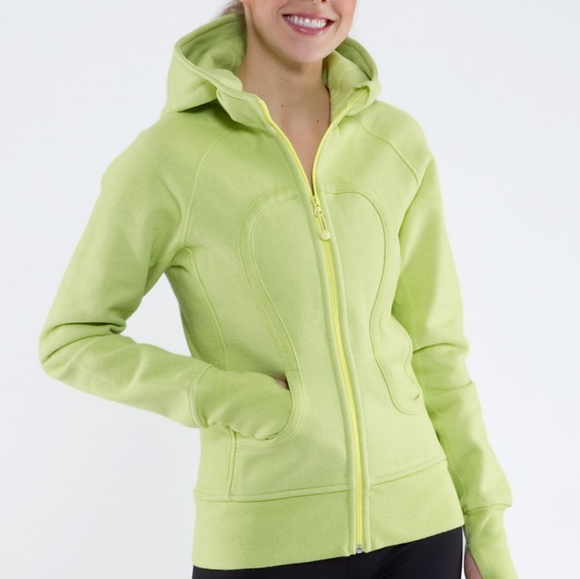 lululemon athletica Jackets & Blazers - Lululemon Scuba Hoodie-Citron